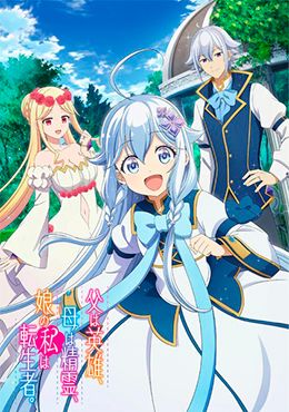 animeid Chichi wa Eiyuu, Haha wa Seirei, Musume no Watashi wa Tenseisha.